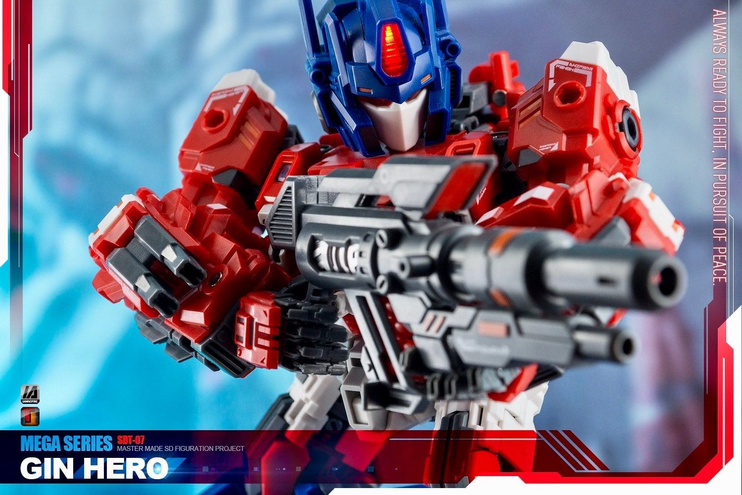 Master Made SDT-07 Gin Hero EX Toy Photography by IAMNOFIRE